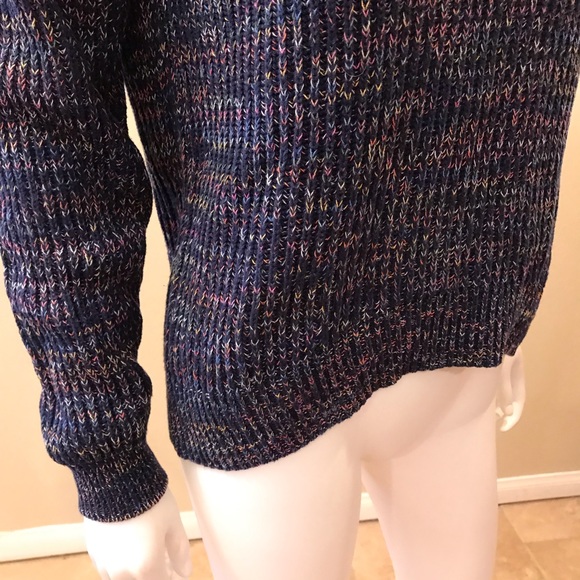 Gap Sweater NEW Womens Size XS Extra Small Northern Lights Blue Cotton Pullover - Picture 6 of 14